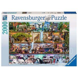 Ravensburger 2000pcs Puzzle-Wild Kingdom Shelves | Adult Puzzles New sealed